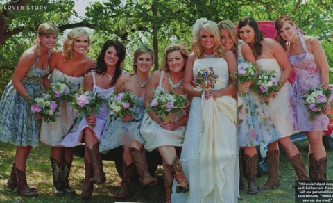 Country Bridesmaid Dresses