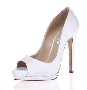 White Peep Toe