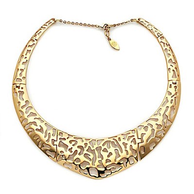 PL by Padma Lakshmi Rocky Filigree 17-1/2 Collar Necklace « SHEfinds