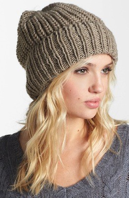 Tarnish Chunky Knit Beanie Â« SHEfinds