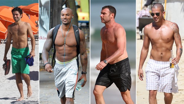 Best Male Beach Bodies Topless Celebrities Shefinds 