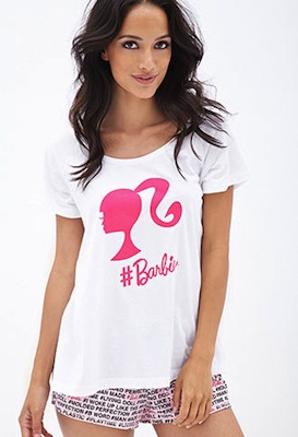 barbie pj set