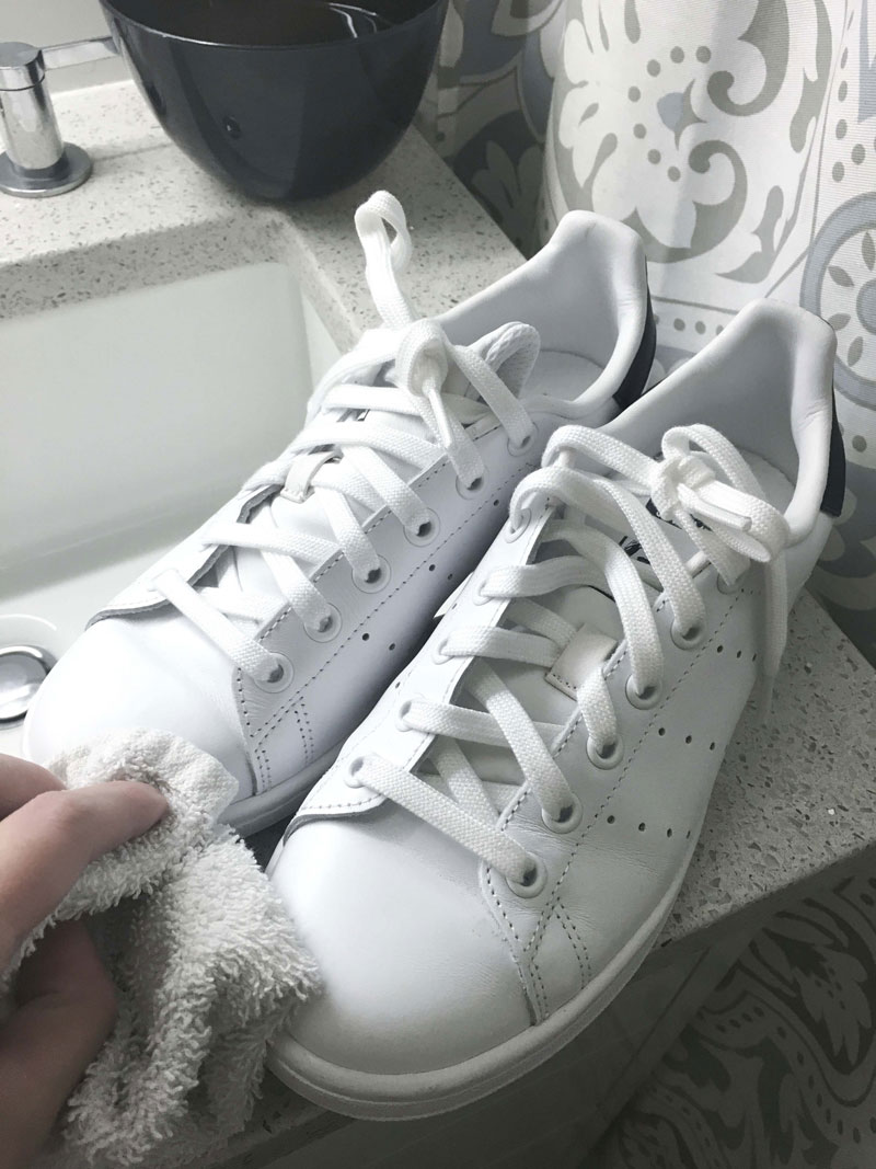 how to clean stan smith sneakers