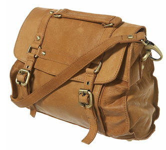 Leather Tan Satchel