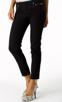 black cotrise jeans