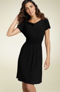 Black Jersey Dress