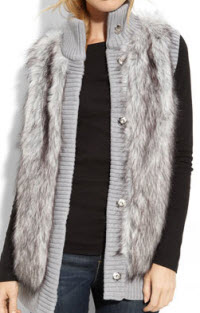 michael kors vest grey