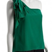 Geren ford one shoulder ruffle top #8