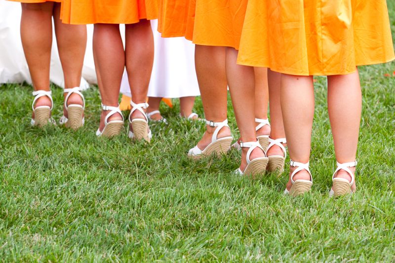 shoes for grass wedding