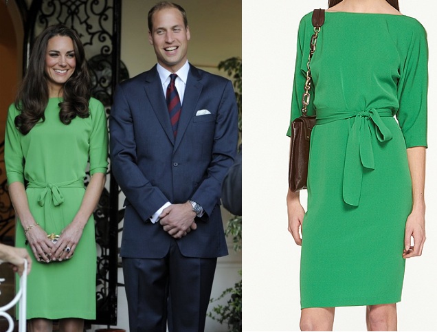 kate middleton dvf dress