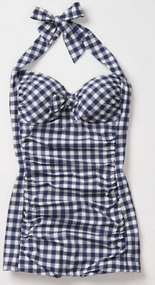 Gingham swimsuit - SHEfinds