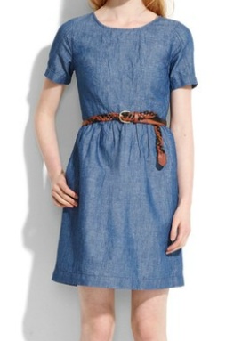 Anne Hathaway Chambray Dress | Katie Holmes Chambray Dress | Best ...