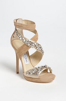 Jimmy Choo Kani Crisscross Platform Sandal - SHEfinds