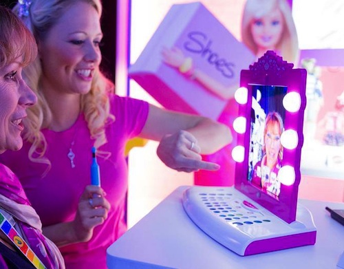 barbie digital makeup mirror