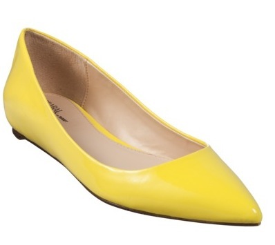 Prabal Gurung for Target Pointy-Toe Flat in Blazing Yellow