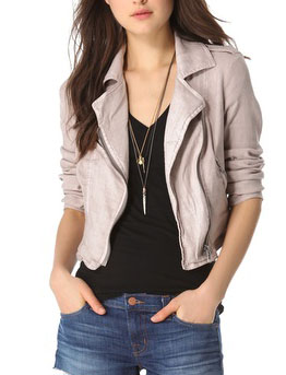 free people linen moto jacket