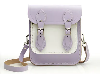 CHRIS BENZ SATCHEL Lilac Rose Image from Fast CDN Site