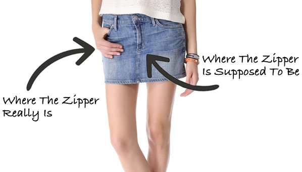 what to do if your skirt is too short