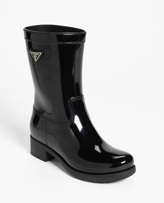 Prada Rubber Rain Boot - SHEfinds