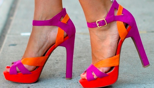 Colorblock Sandals | Colorful Sandals 