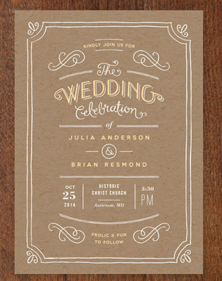 Hand Delivered Wedding Invitations - SHEfinds