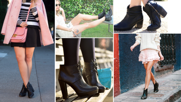 best black booties for fall