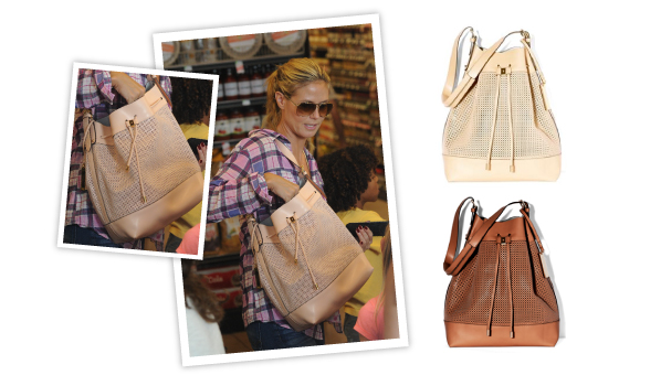 Heidi Klum Style | Vince Camuto Handbags | Vince Camuto Perf Bag - SHEfinds