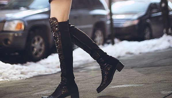 Stretch Back Boots | Stretch Boots 