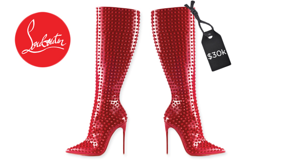 Christian Louboutin Red bottom boots - clothing & accessories - by owner -  apparel sale - craigslist