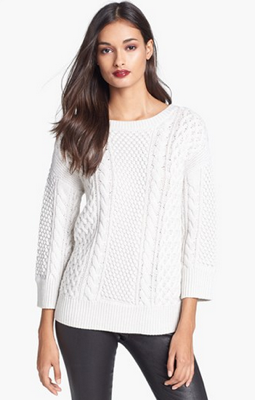 MARC JACOBS Cable-knit wool sweater - SHEfinds