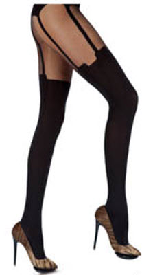 Pretty Pollu House of Holland Suspender Tights