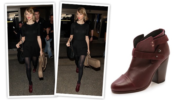 Taylor Swift Boots | Rag Bone Harrow Booties « SHEfinds