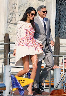 George Clooney Wedding | Amal Alamuddin Wedding Dress « George Clooney ...