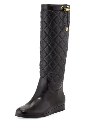 fifo tall leather boots
