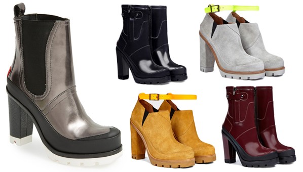 Hunter High Heel Boots | Shop Hunter Boots « SHEfinds