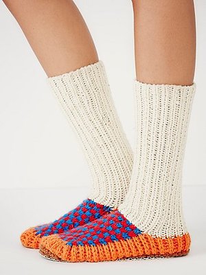 chalet slipper socks