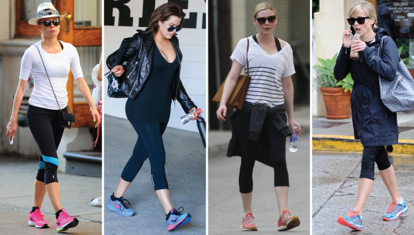 celebrity workout shoes