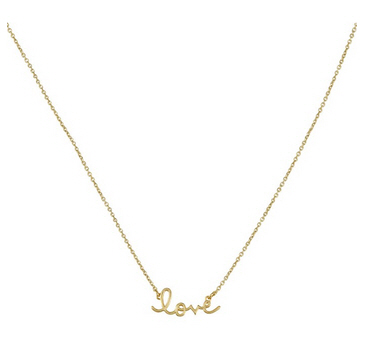 syndey evan love necklace