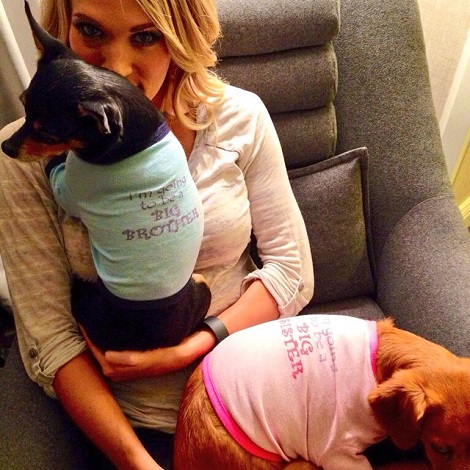 Carrie Underwood announced her pregnancy on Labor Day