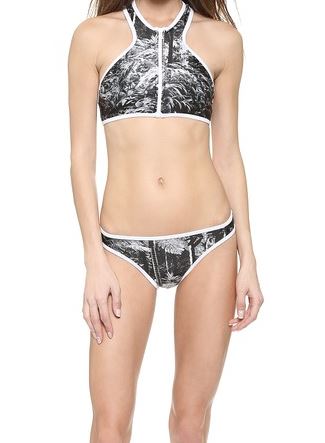 Arun Tie Dye Scoop Neck Bikini Top – hightidesstuart