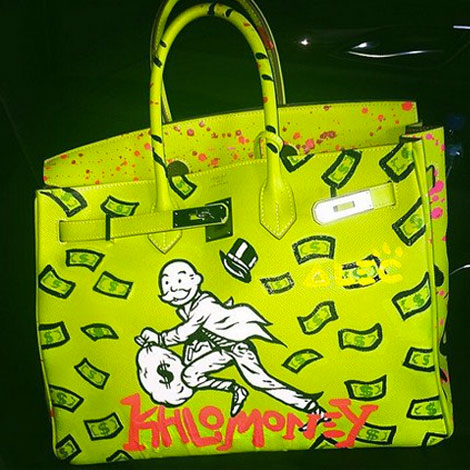 Painted Birkin Bags, Celebrities With Painted Birkins