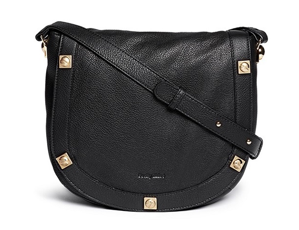 Askrykins Luxury Saddle Small fashionable Bag in Black