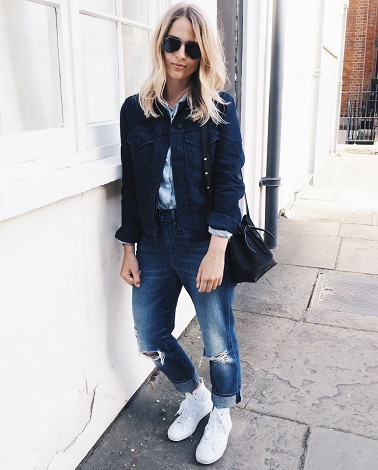 How To Wear Denim On Denim | Denim On Denim Outfit Ideas