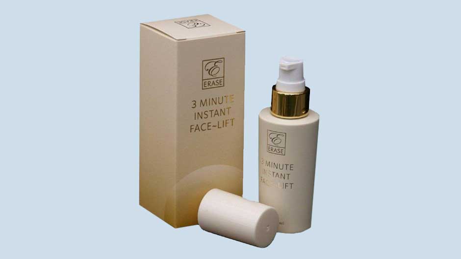 Erase Cosmetics 3 Minute Instant Facelift Serum