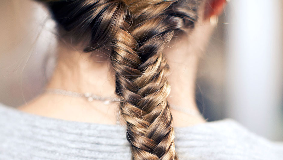 How To Fishtail Braid Your Own Hair | Fishtail Braid Tutorial - SHEfinds