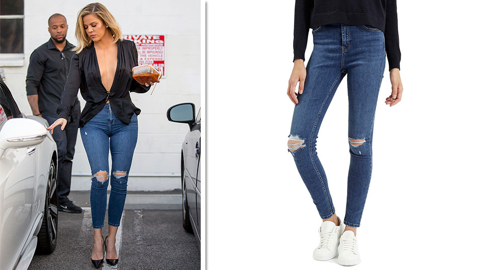khloe kardashian jeans cost