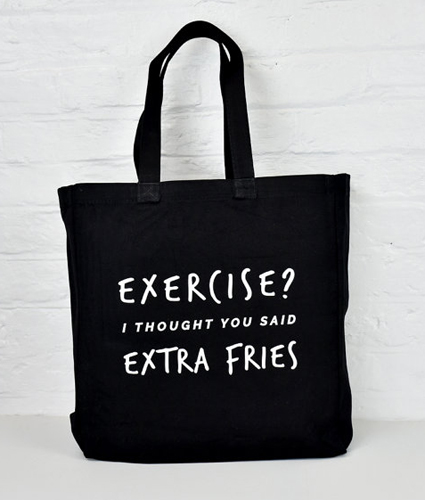 Cool Gym Bags, Quote Gym Bags