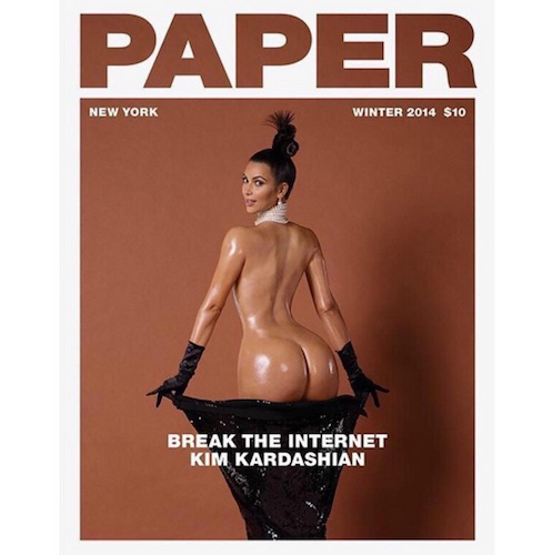 Kim's photo that broke the Internet