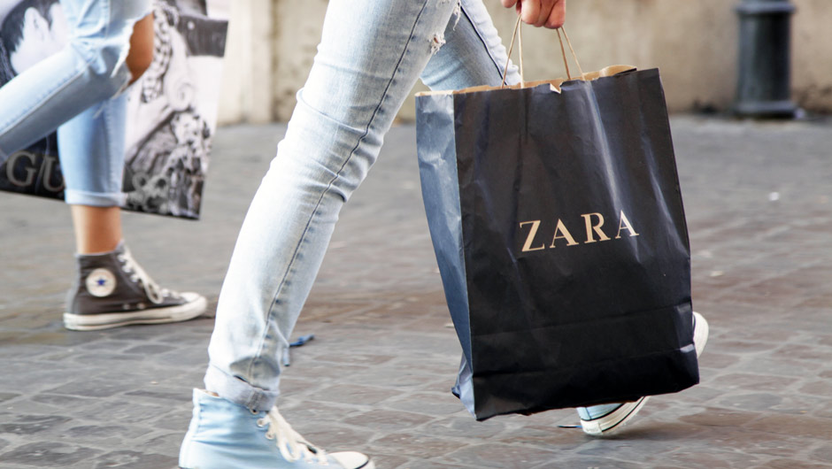 zara shopping