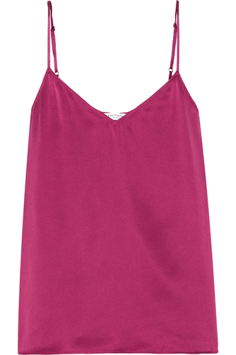 Equipment Layla washed-silk camisole